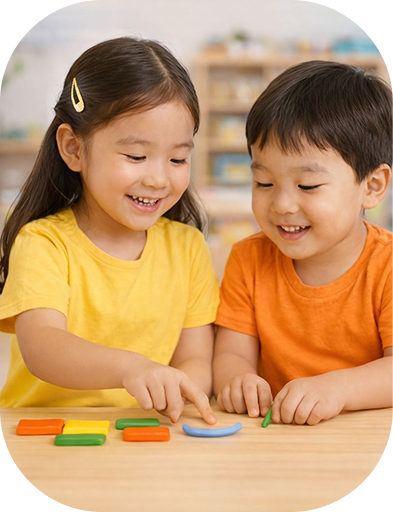 Children learning